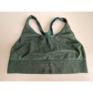 VS Pink Sport Sports Bra Size S Forest Green‎